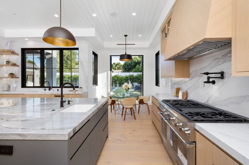 Marble Slab Installation detail