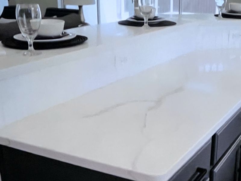 Quartz Slab Installation